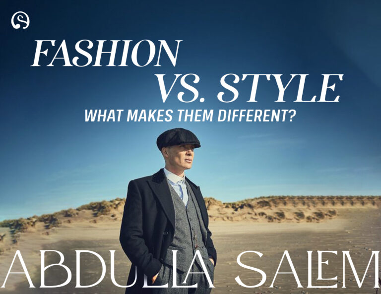 The difference between fashion and style